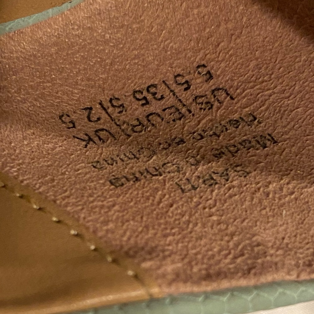 Teal Pumps - Picture 7 of 7